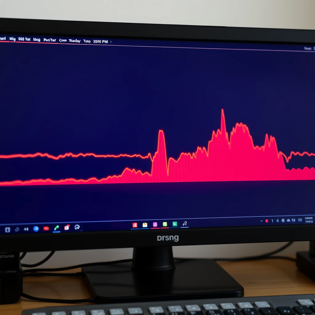 What causes high background in LC-MS and reduced sensitivity?