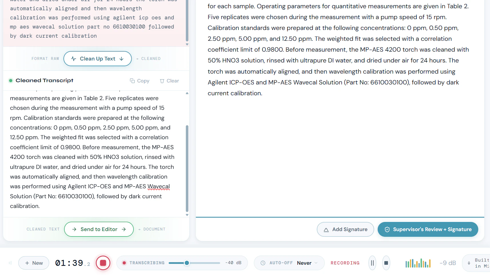 ChemITrust AI product demo — 5