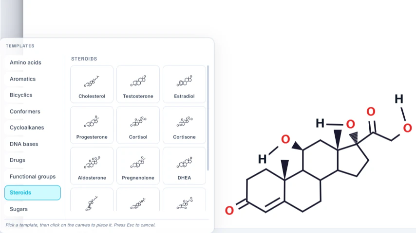 Built-in Template Library preview